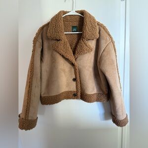 Wild Fable Brown Teddy Jacket